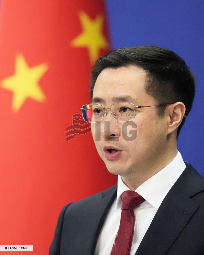 Chinese Foreign Ministry spokesman