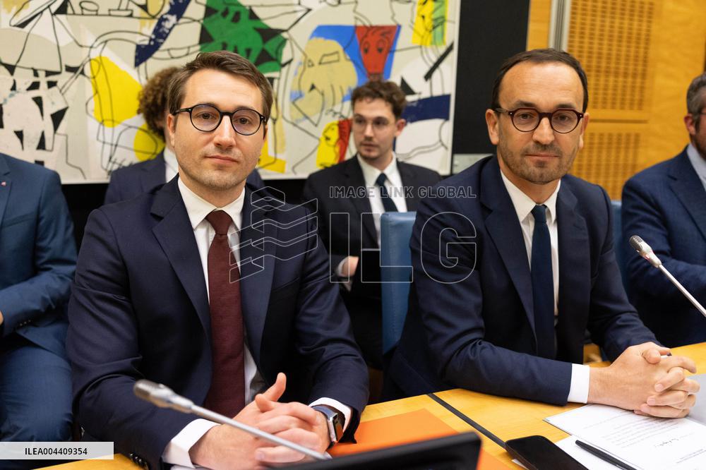 Hearing of Pierre-Edouard Sterin at the National Assembly - Paris