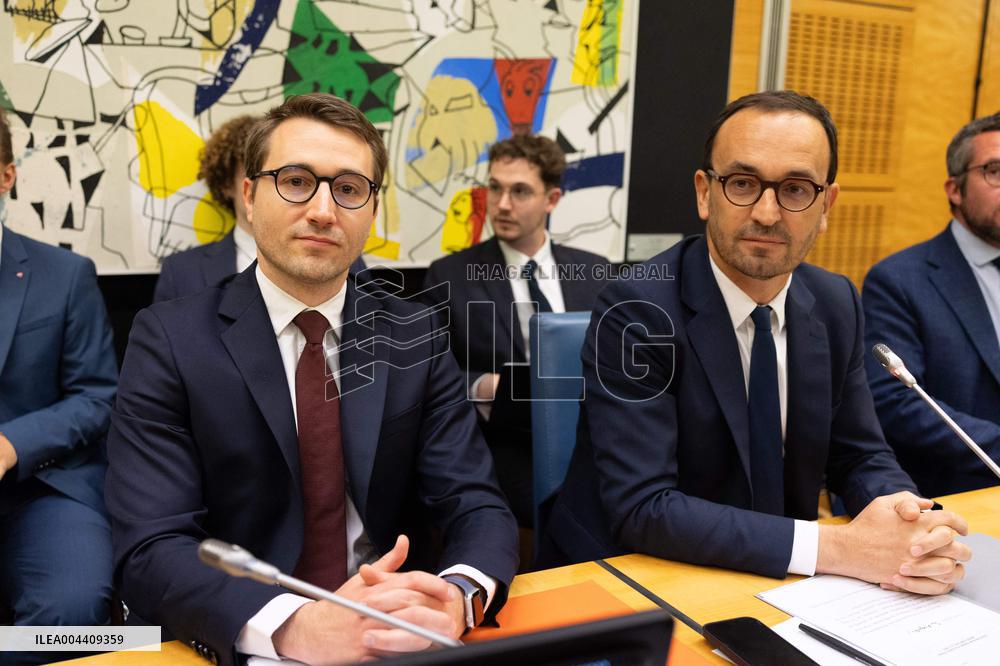 Hearing of Pierre-Edouard Sterin at the National Assembly - Paris