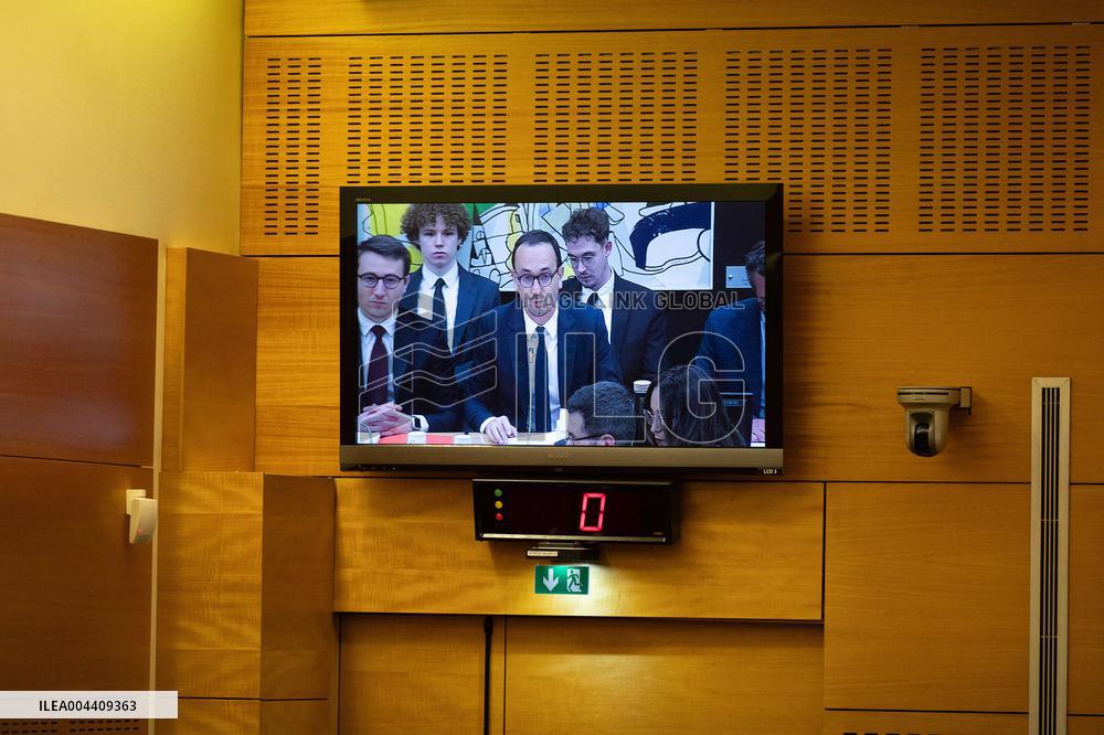 Hearing of Pierre-Edouard Sterin at the National Assembly - Paris