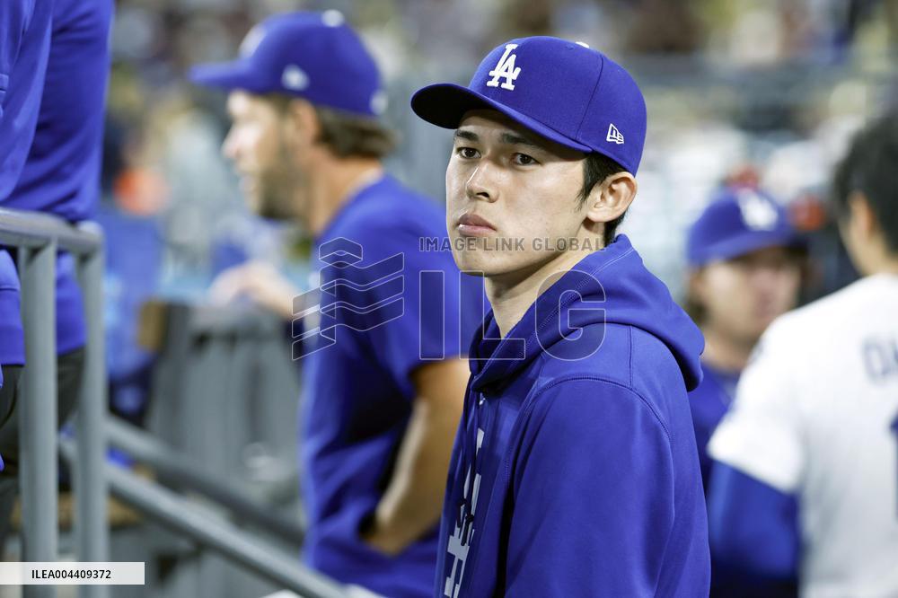 Baseball: Dodgers pitcher Sasaki goes on IL