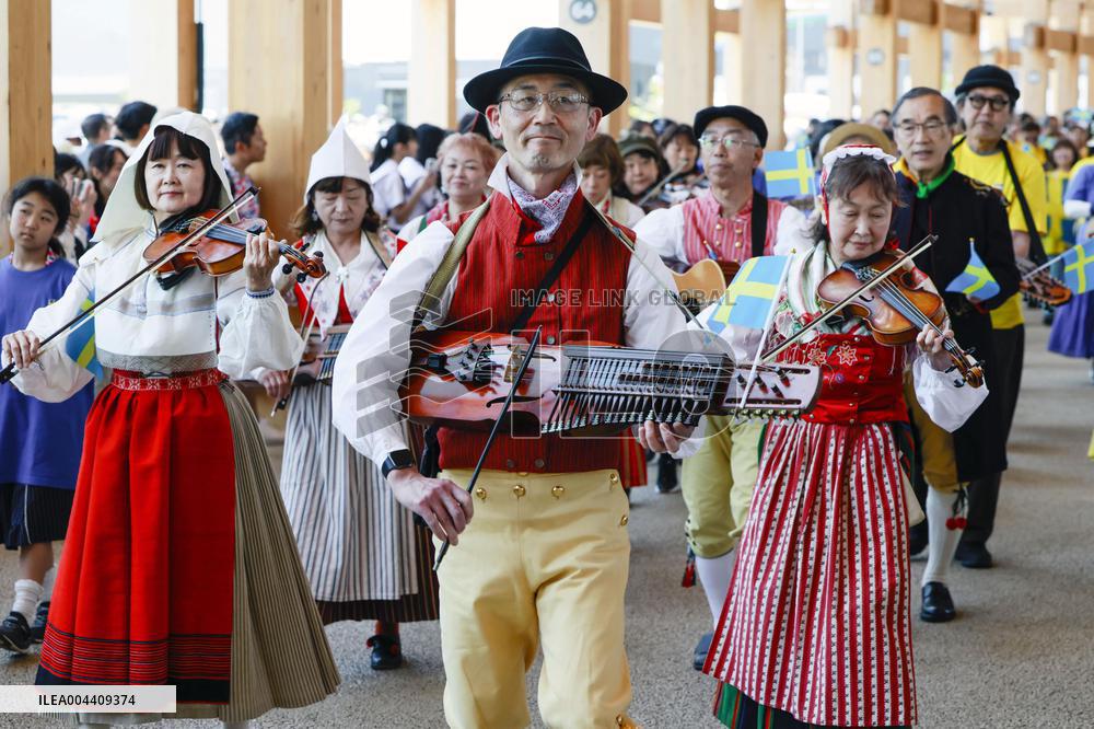 Sweden's day at Osaka expo