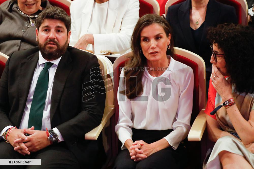 Queen Letizia Presides Over the World Red Cross and Red Crescent Day - Murcia
