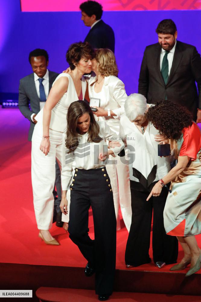 Queen Letizia Presides Over the World Red Cross and Red Crescent Day - Murcia