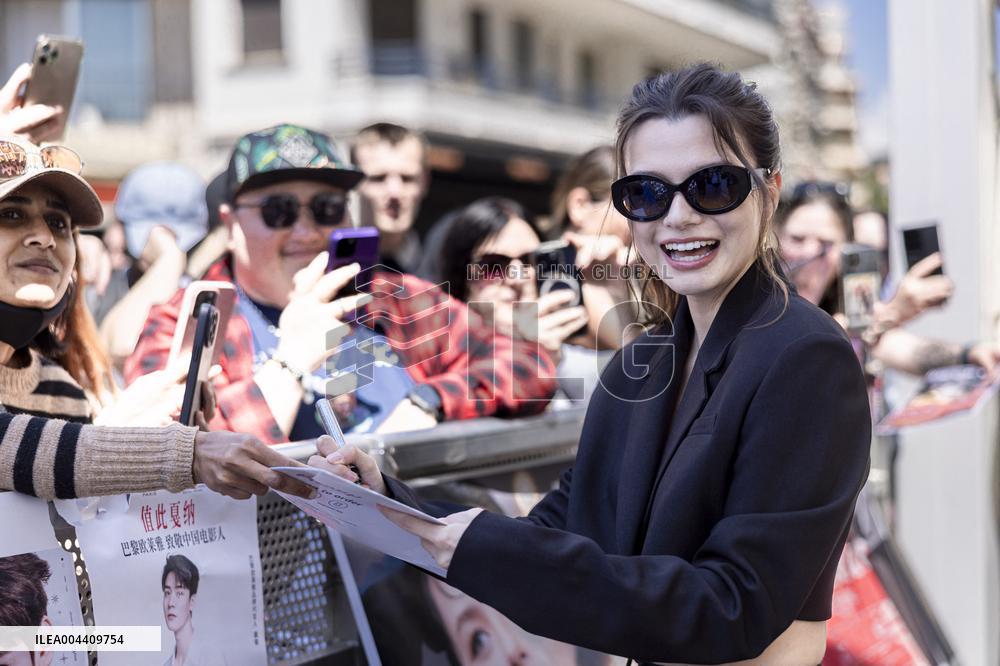 Cannes Patricia Rebecca Armstrong Becky is going out Hotel Martinez MP