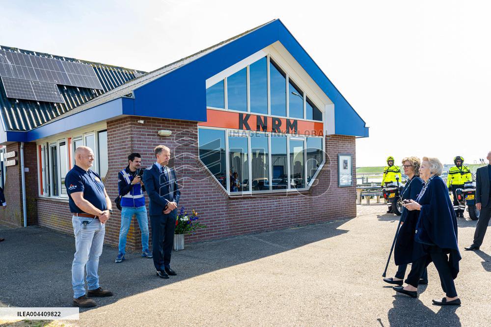 Princess Beatrixs Visit to Sea Rescue Society - Stellendam