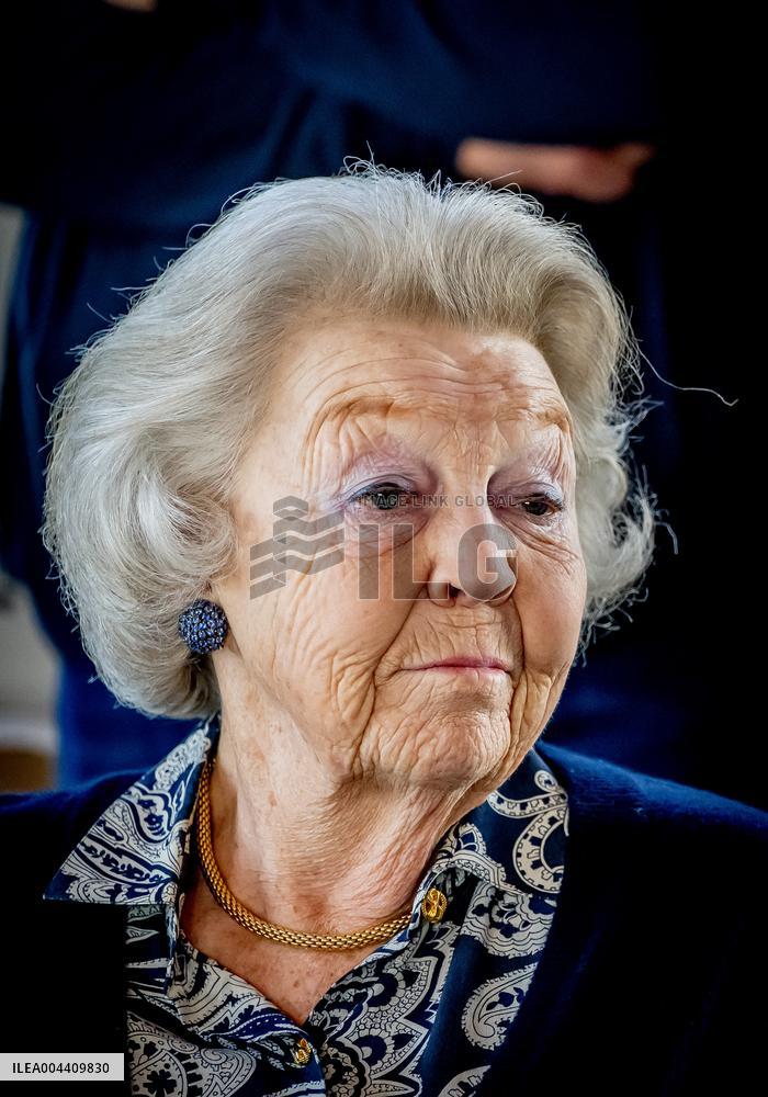 Princess Beatrixs Visit to Sea Rescue Society - Stellendam