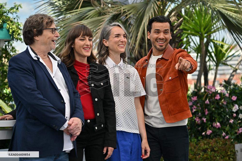 Cannes Leave One Day Photocall JR