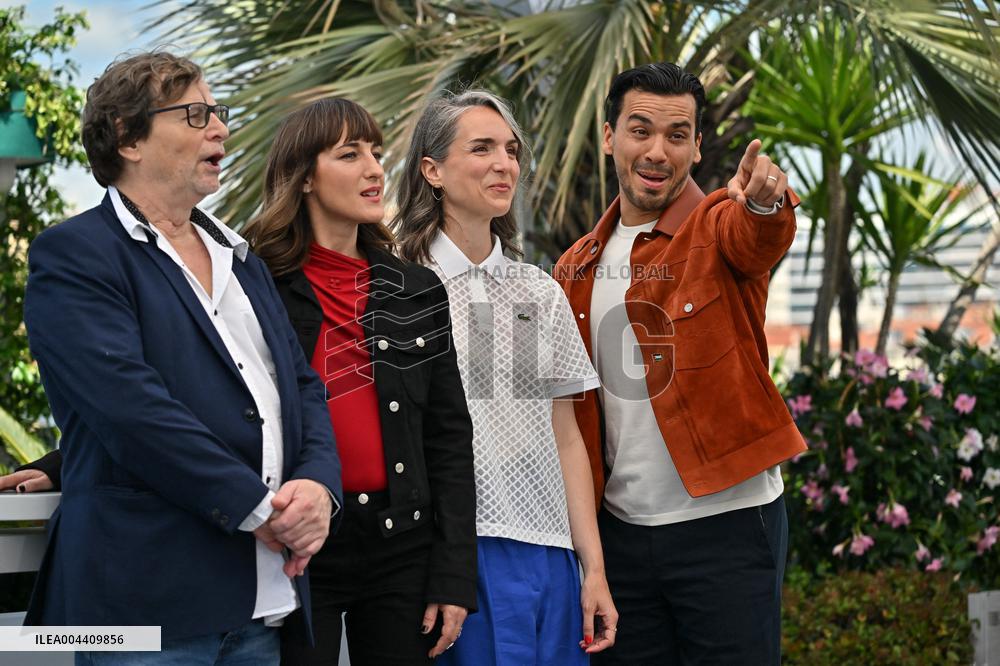 Cannes Leave One Day Photocall JR