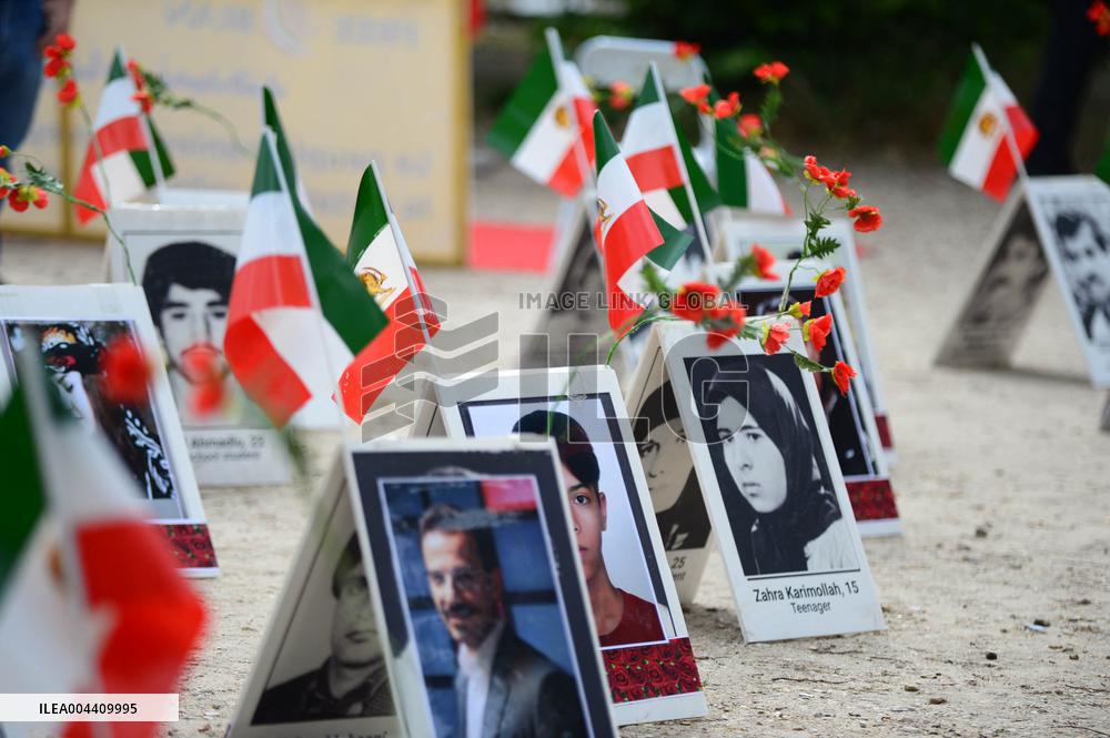 Rally Against Executions In Iran - Paris