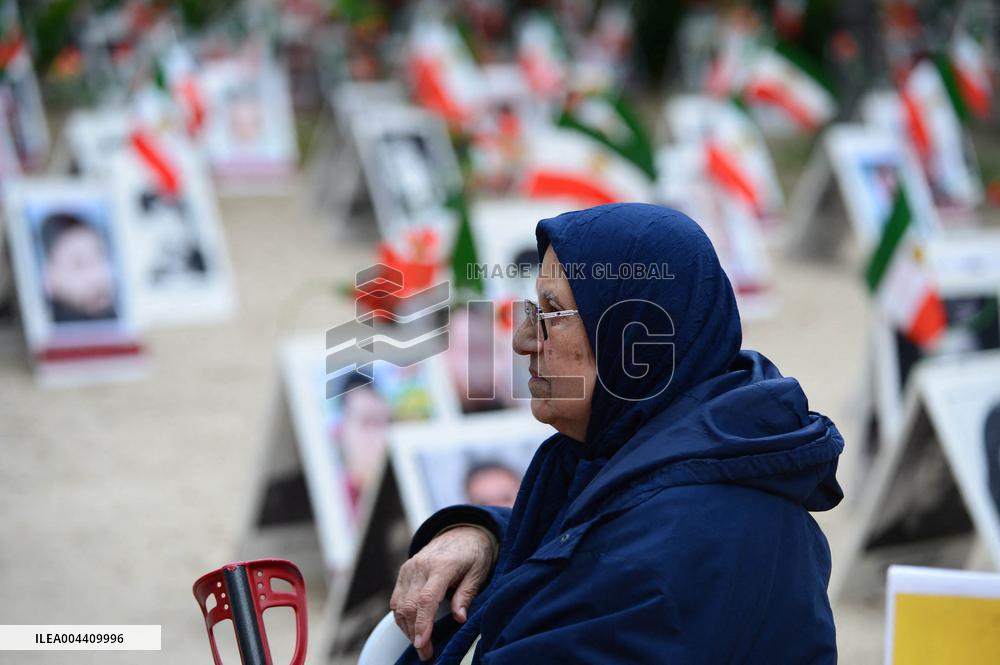 Rally Against Executions In Iran - Paris