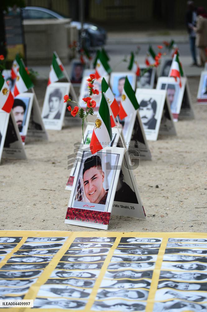 Rally Against Executions In Iran - Paris