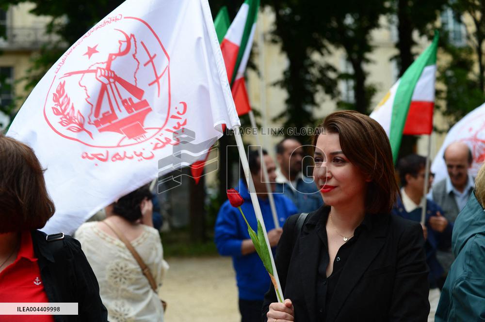 Rally Against Executions In Iran - Paris