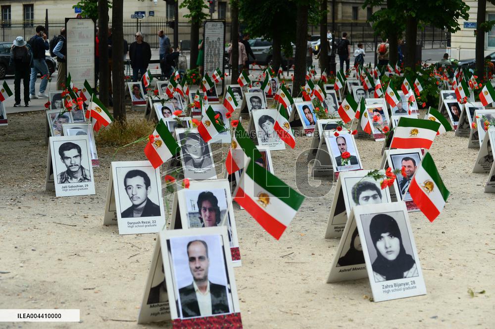 Rally Against Executions In Iran - Paris