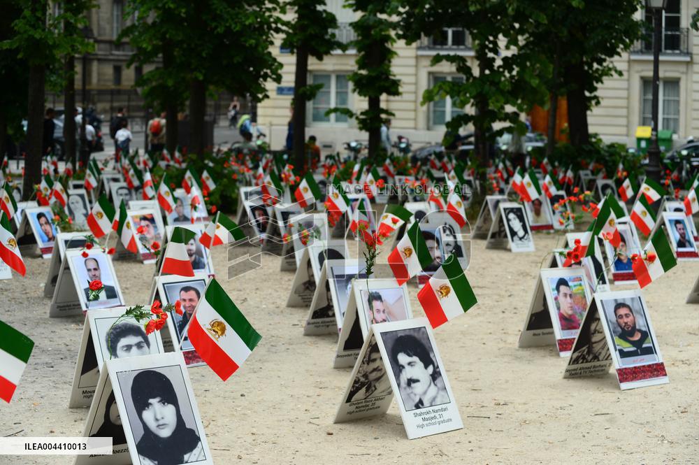 Rally Against Executions In Iran - Paris