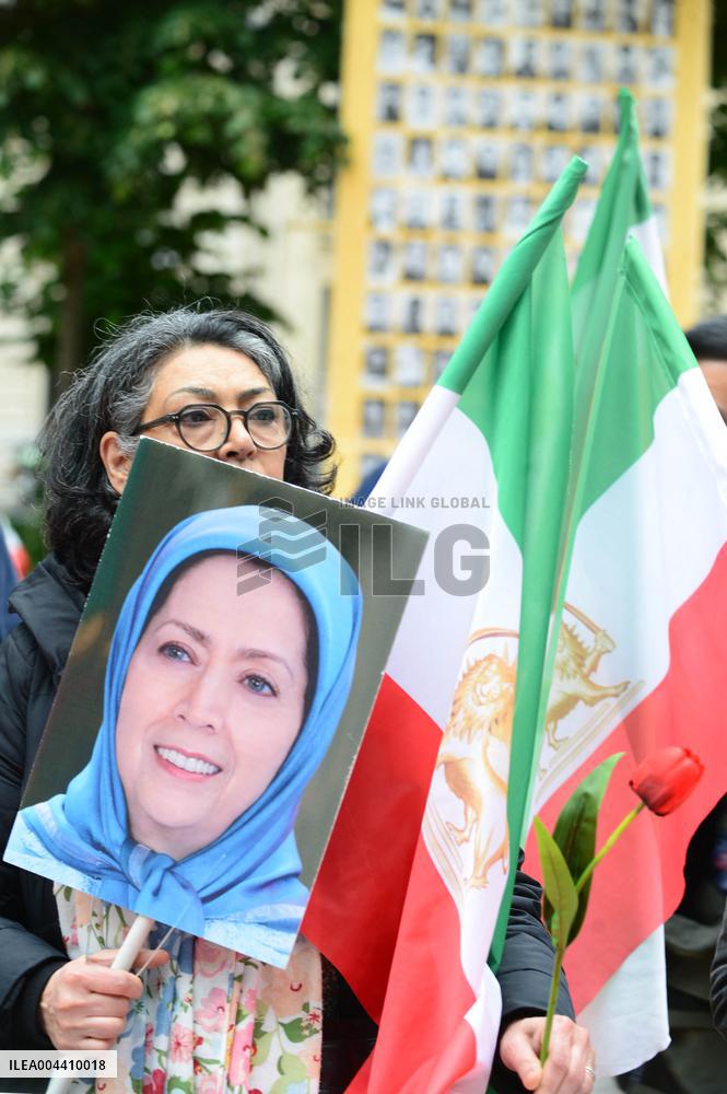 Rally Against Executions In Iran - Paris