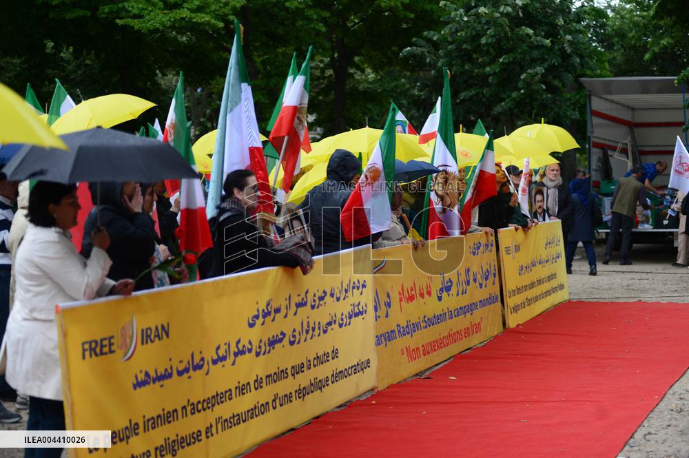 Rally Against Executions In Iran - Paris