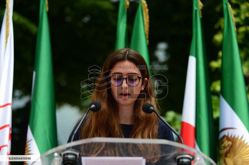 Rally Against Executions In Iran - Paris
