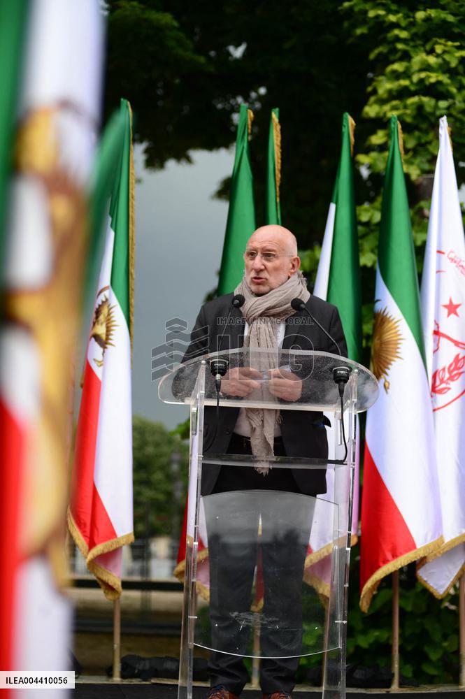 Rally Against Executions In Iran - Paris