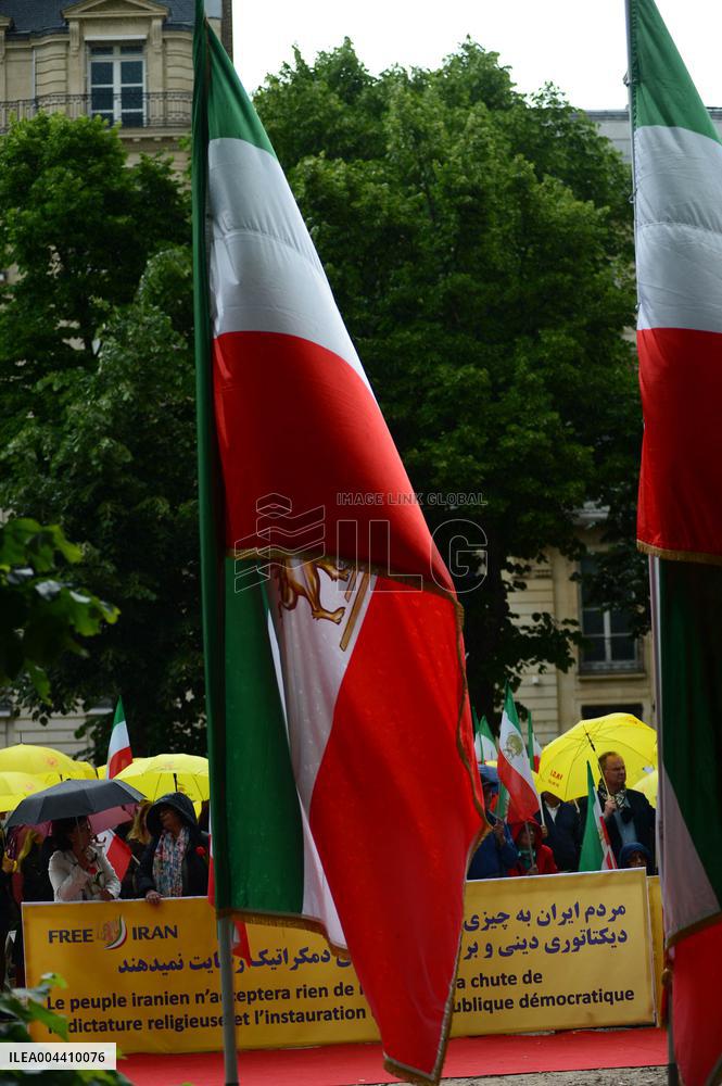 Rally Against Executions In Iran - Paris