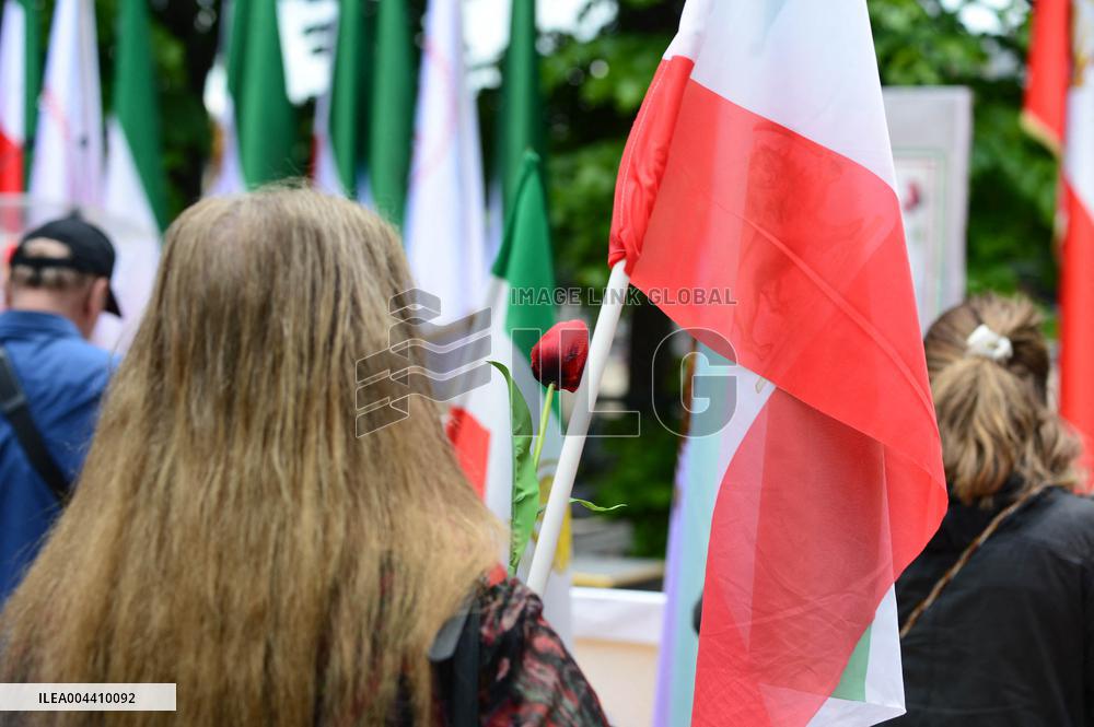 Rally Against Executions In Iran - Paris