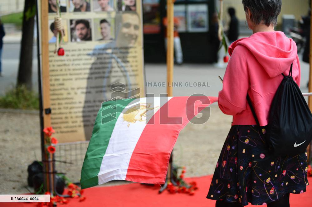 Rally Against Executions In Iran - Paris
