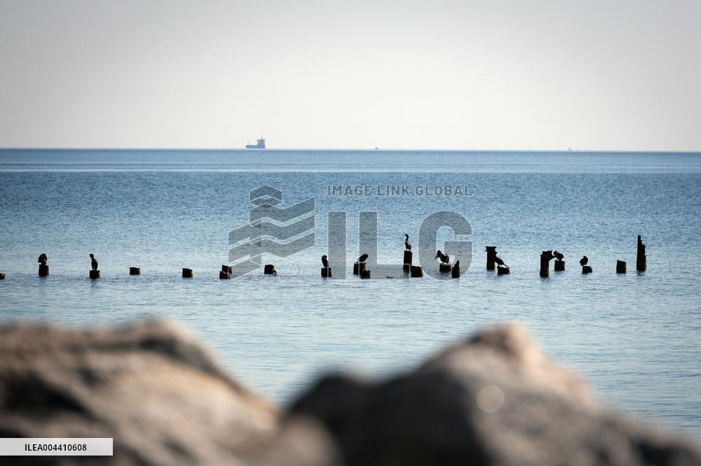 Chornomorka Beach in Odesa