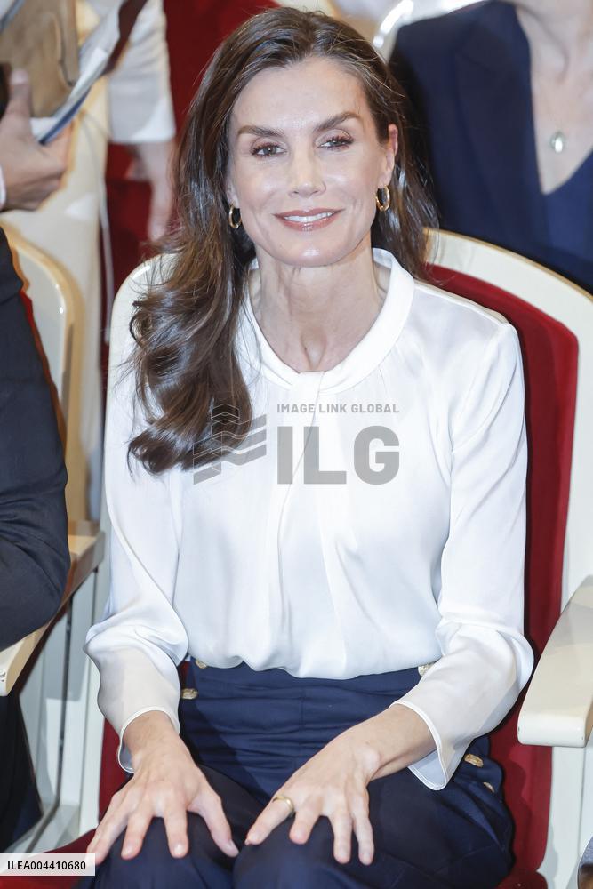 Queen Letizia At World Red Cross and Red Crescent Day - Murcia