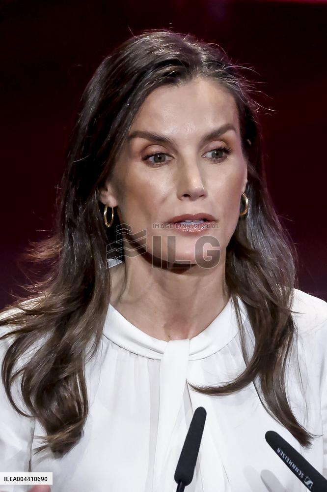 Queen Letizia At World Red Cross and Red Crescent Day - Murcia
