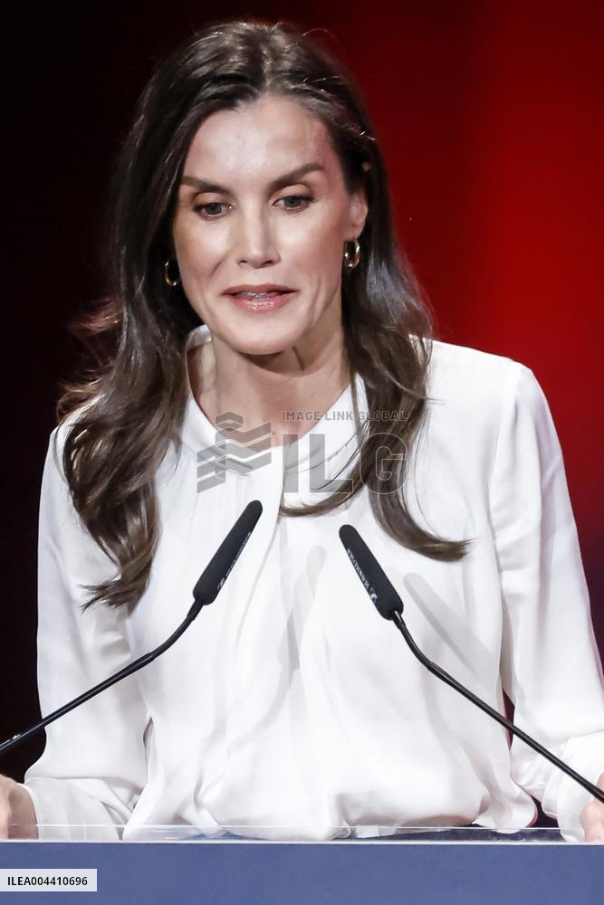 Queen Letizia At World Red Cross and Red Crescent Day - Murcia