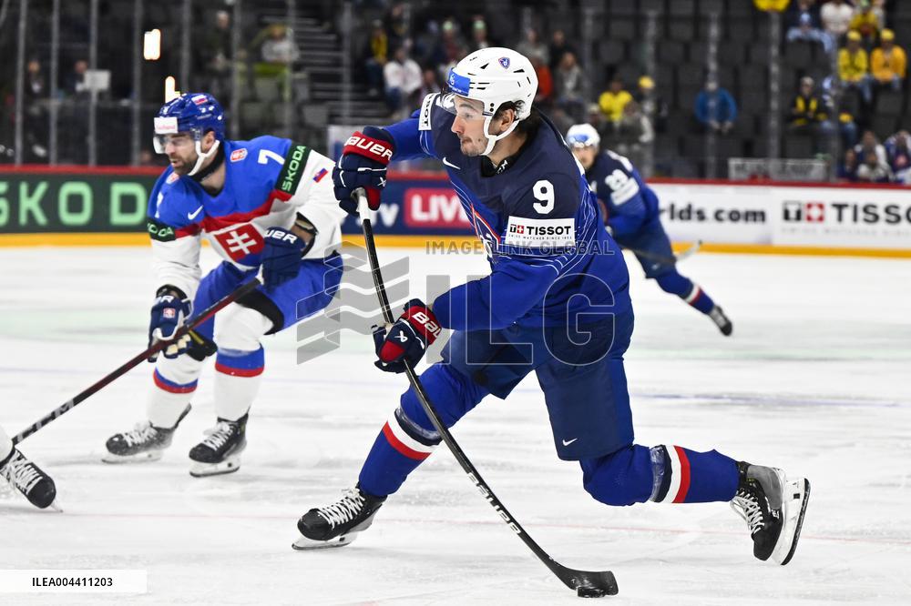 ICE HOCKEY WC SLOVAKIA-FRANCE