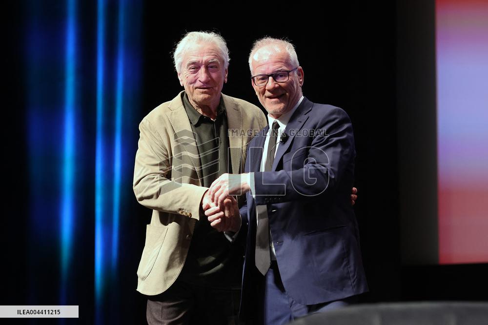 Cannes - Master Class With Robert De Niro