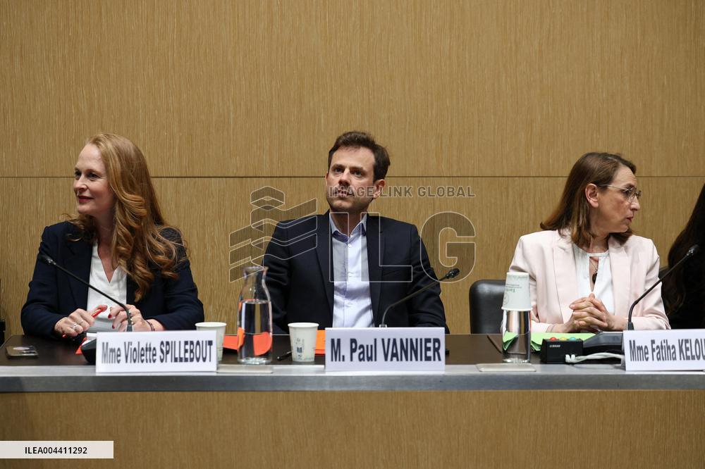 Hearing of Francois Bayrou at National Assembly - Paris