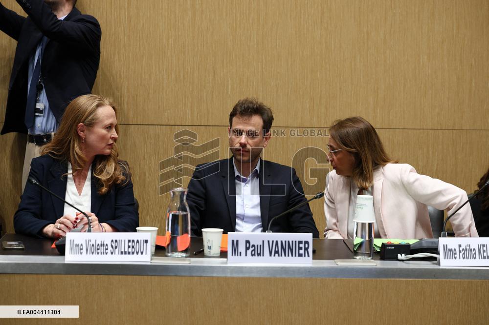 Hearing of Francois Bayrou at National Assembly - Paris