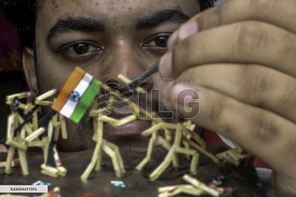 Art Work On Indian-Pakistan War - India