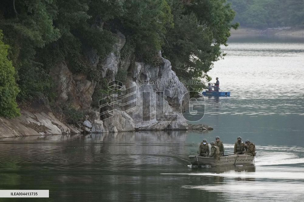 SDF trainer jet crashes