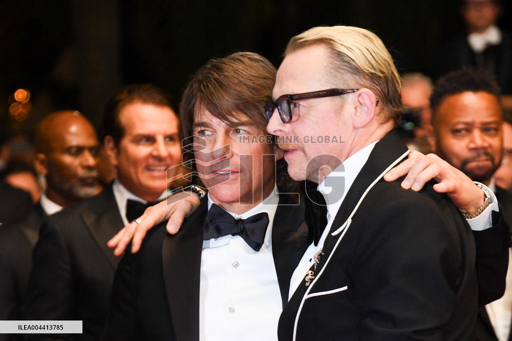 Cannes Exit Mission Impossible The Final Reckoning Screening AM