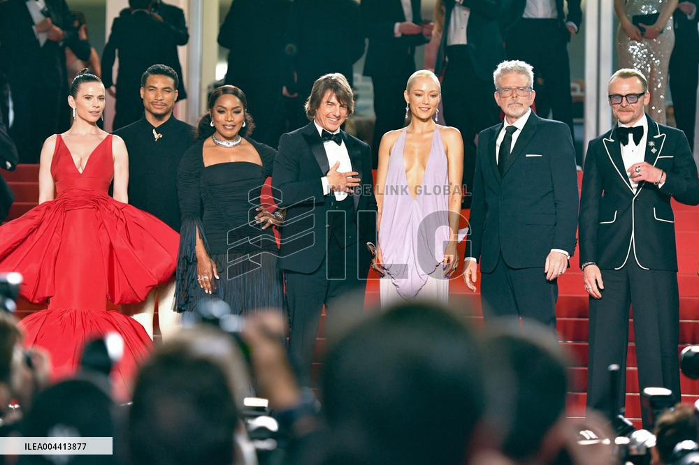 Cannes Exit Mission Impossible The Final Reckoning Screening AM