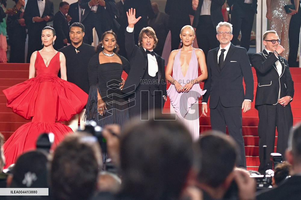 Cannes Exit Mission Impossible The Final Reckoning Screening AM