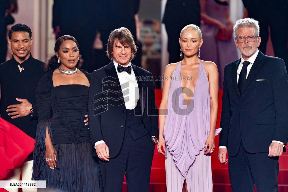 Cannes Exit Mission Impossible The Final Reckoning Screening AM