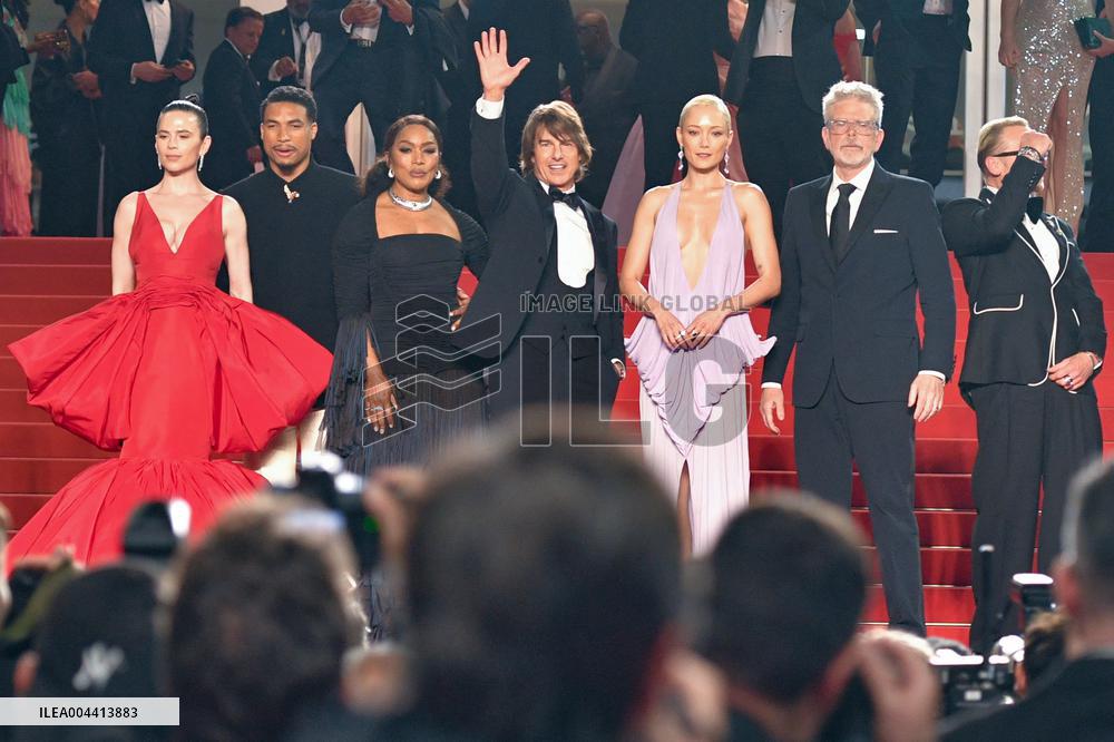 Cannes Exit Mission Impossible The Final Reckoning Screening AM