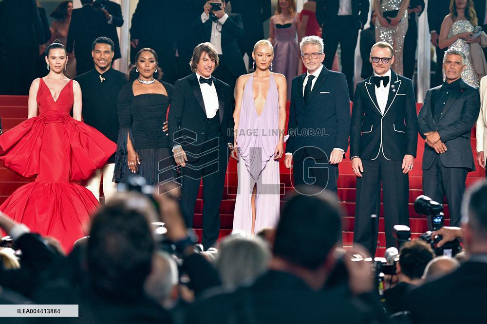 Cannes Exit Mission Impossible The Final Reckoning Screening AM