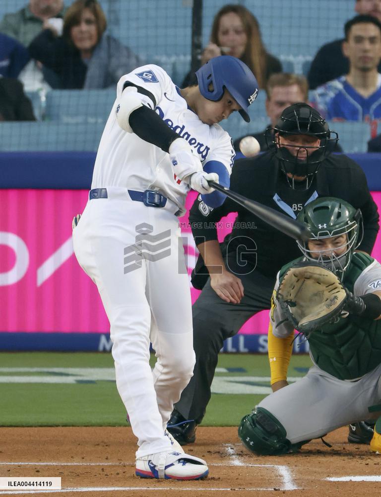 Baseball: Athletics vs. Dodgers