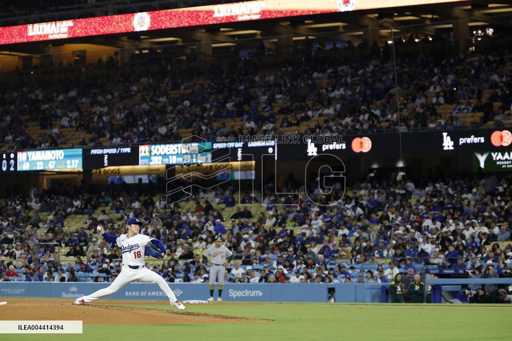 Baseball: Athletics vs. Dodgers