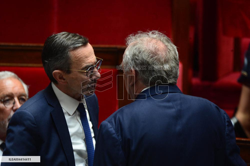 Question Session To The Government - Paris