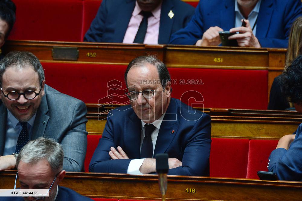 Question Session To The Government - Paris