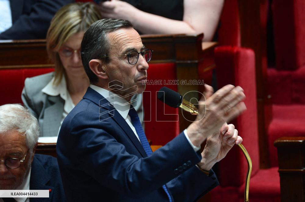 Question Session To The Government - Paris