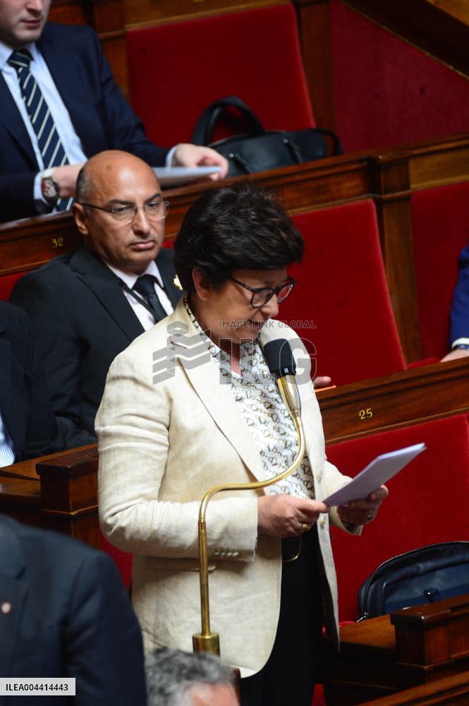 Question Session To The Government - Paris