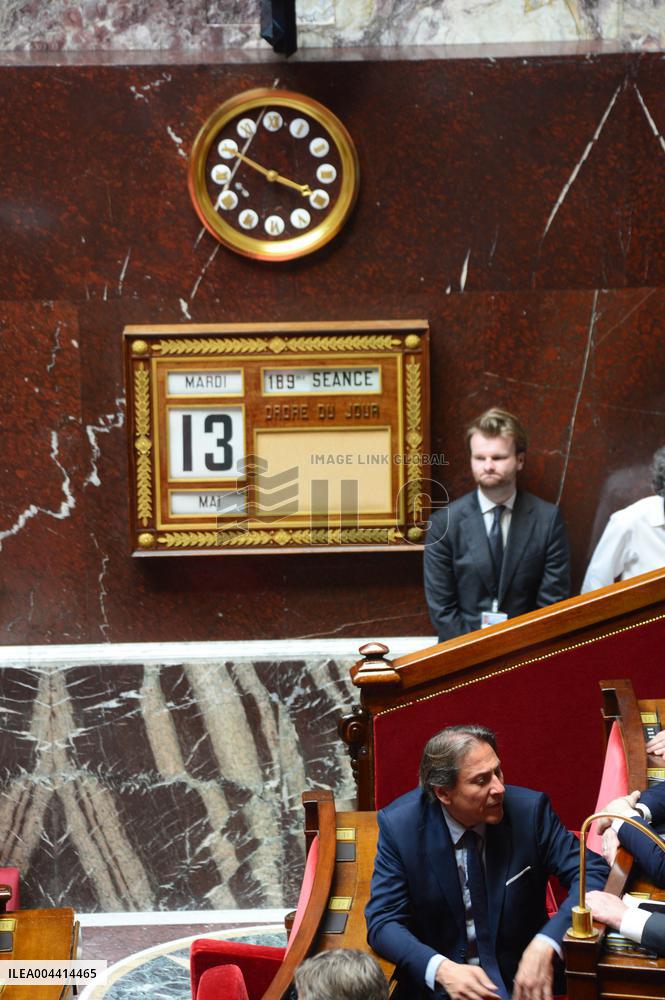 Question Session To The Government - Paris