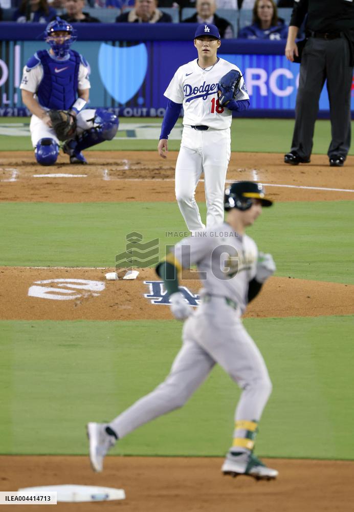 Baseball: Athletics vs. Dodgers